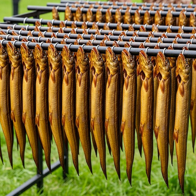 Räucherfisch an der Müritz Räucherfisch an der Müritz