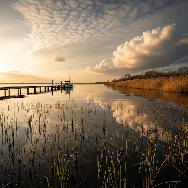 Steinhuder Meer im Herbst