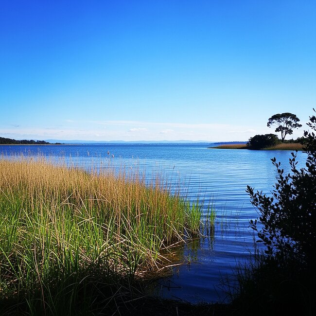 Stettiner Haff bei Leopoldshagen