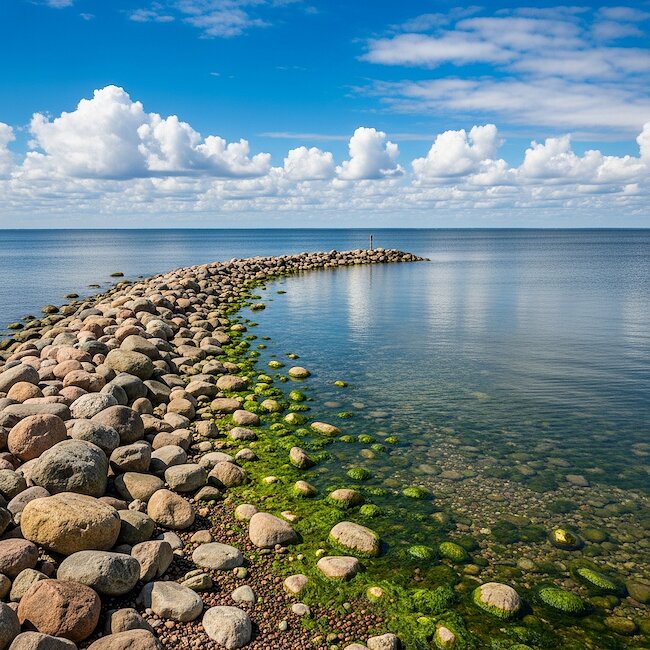 Ostseeküste in Pelzerhaken Ostseeküste in Pelzerhaken
