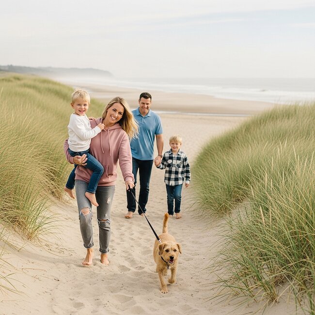 Strandansicht von St. Peter-Ording