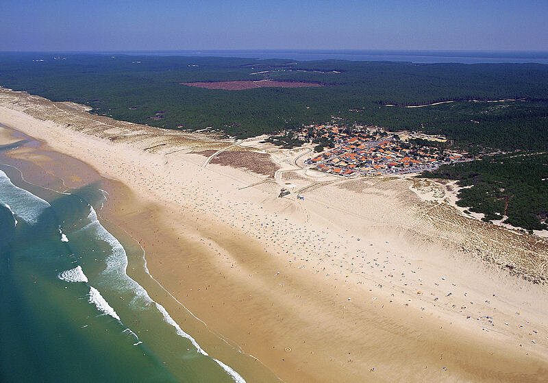 Plage de Carcans océan