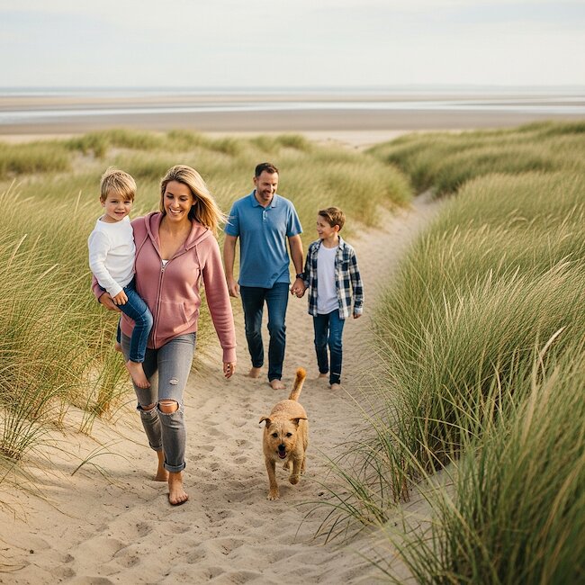 Strandansicht von St. Peter-Ording