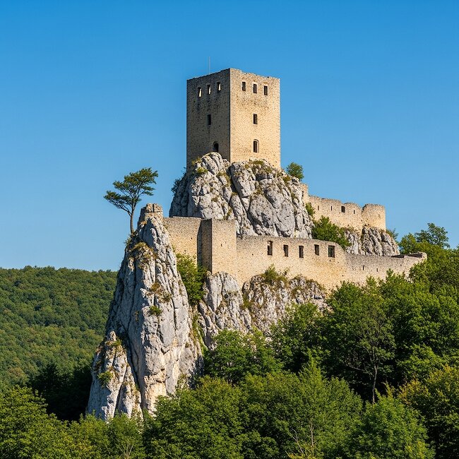 Burgruine Neideck in der Fränkischen Schweiz Burgruine Neideck in der Fränkischen Schweiz
