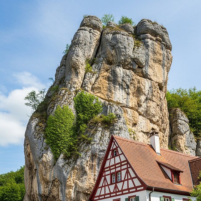 Tüchersfeld in der Fränkischen Schweiz Tüchersfeld in der Fränkischen Schweiz