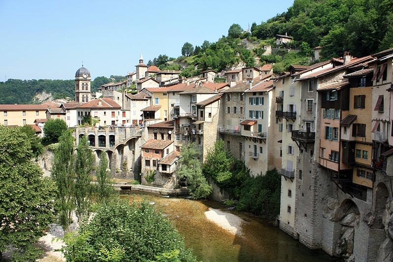 Maisons suspendues de Pont en Royans