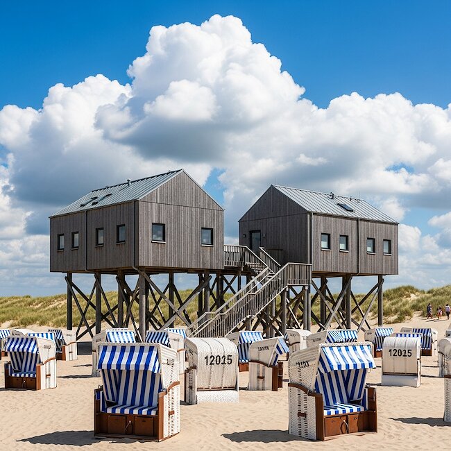 Ferienwohnugen und Ferienhäuser in Schleswig-Holstein für Ihren Urlaub in St. Peter Ording