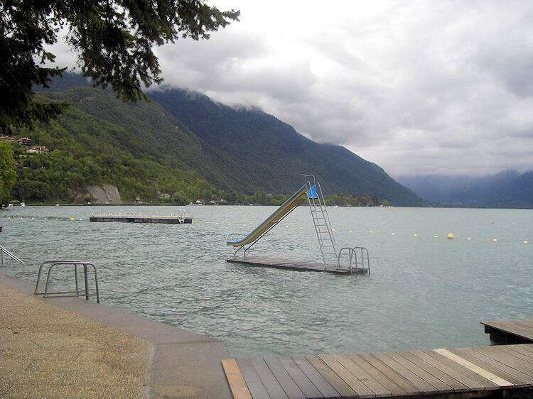 Plage de Talloires