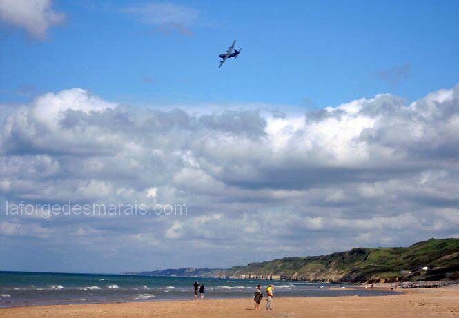 Omaha Beach - plage du débarquement de Normandie
