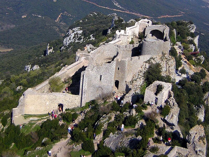 Château cathare de Peyrepertuse