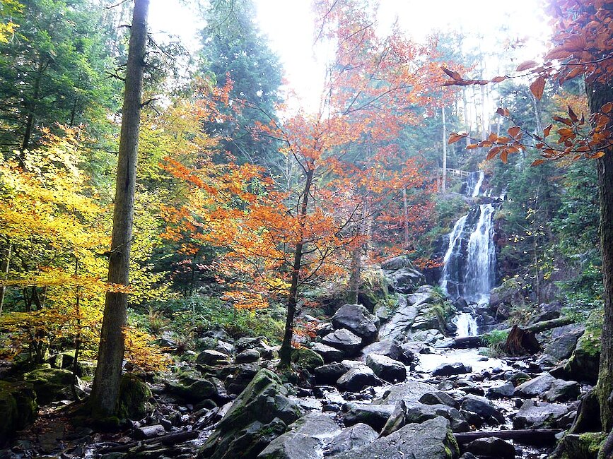 Grande cascade de Tendon