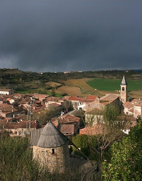 Lautrec, village médiéval