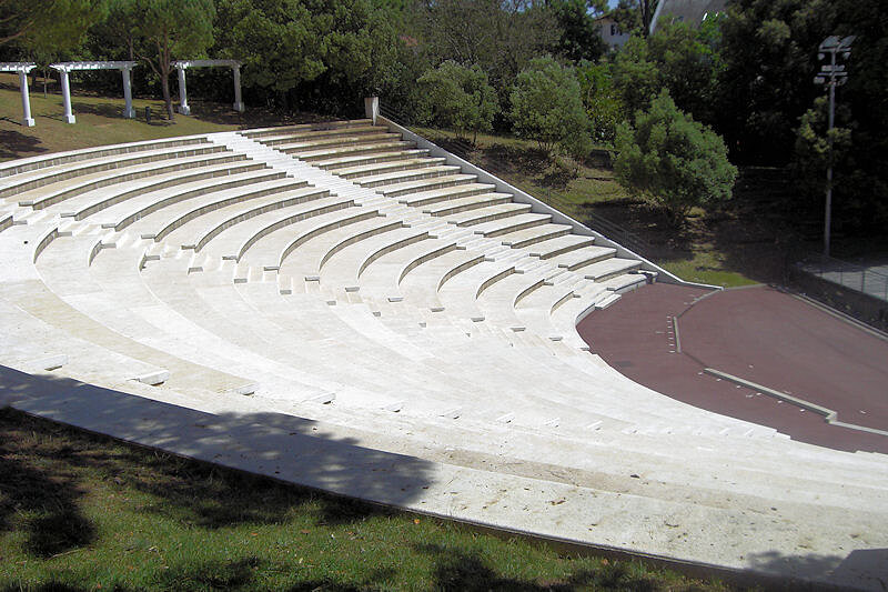 Le parc des Dryades - L'Amphithéatre