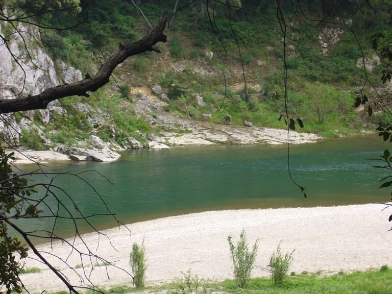 Plage des Gorges du Gardon