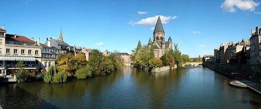 La Moselle à Metz