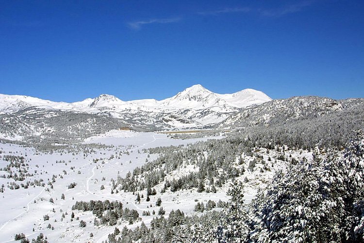 Paysage sous la neige - Font Romeu Paysage sous la neige - Font Romeu