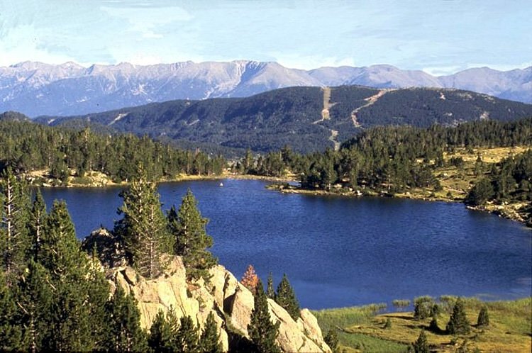 Lac de montagne - Font Romeu Lac de montagne - Font Romeu