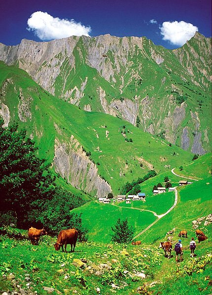 La vallée des Encombres - Les Ménuires La vallée des Encombres - Les Ménuires