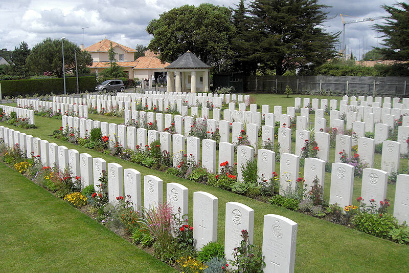 Cimetière militaire britannique d'Escoublac-La Baule