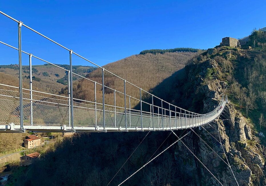 Passerelle suspendue d’Hautpou Passerelle suspendue d’Hautpou