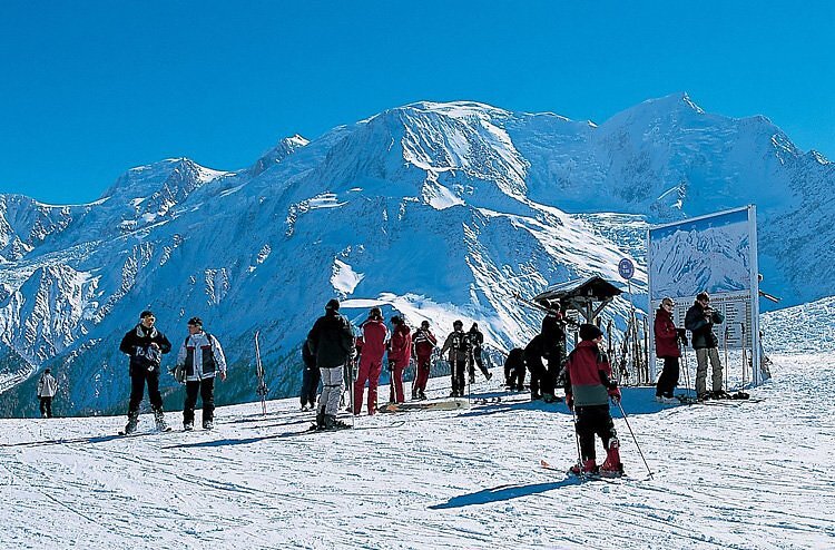 Arrivée télésiège Prarion - Les Houches