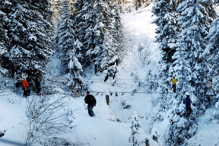 Parcours aventure - Les Saisies