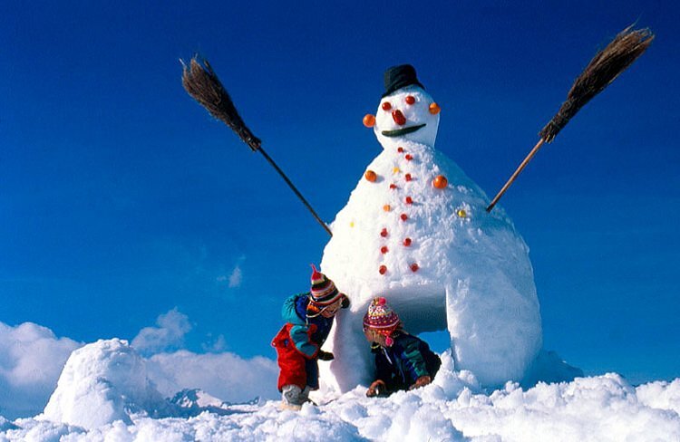 Bonhomme de neige - Les Saisies