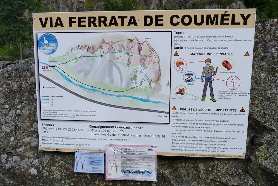 Via ferrata de Coumély