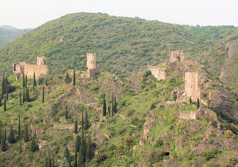 Châteaux cathares de Lastours Châteaux cathares de Lastours