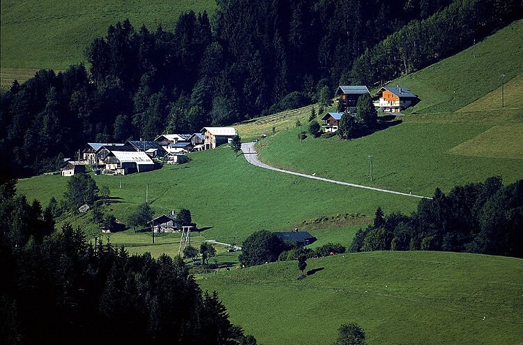 Le village en été - Arêches Beaufort