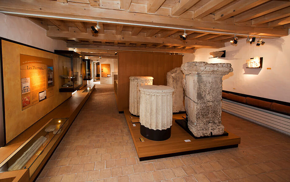 Salle Artisanat romain - Musée et site gallo-romains du Fâ - Barzan