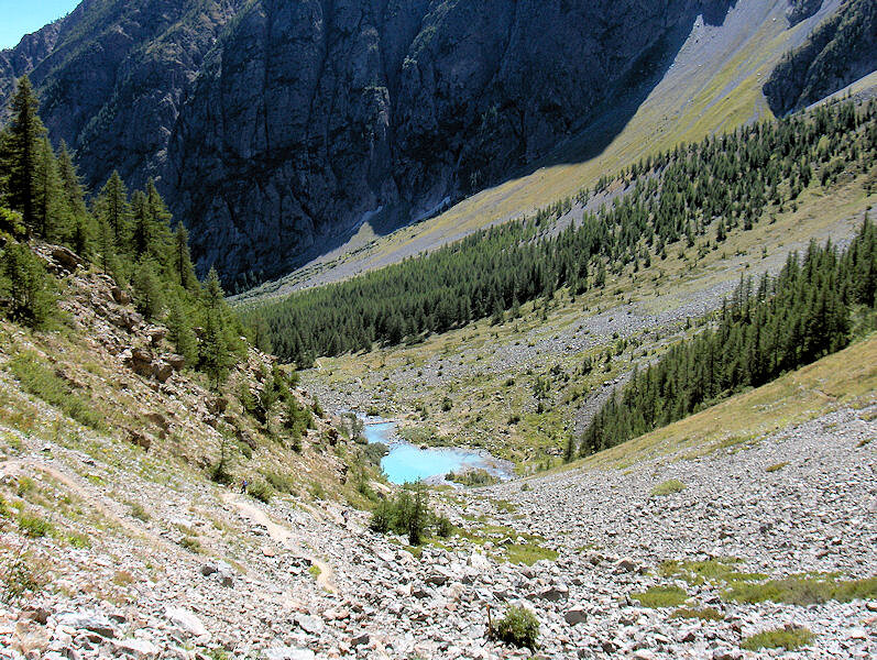 Lac de la douche