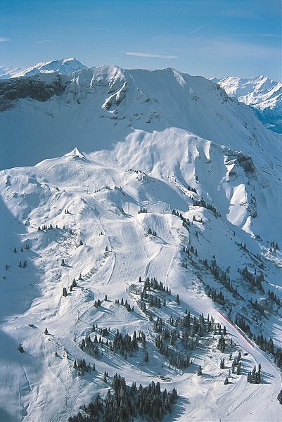 Sommet des pistes de la Cote 2000