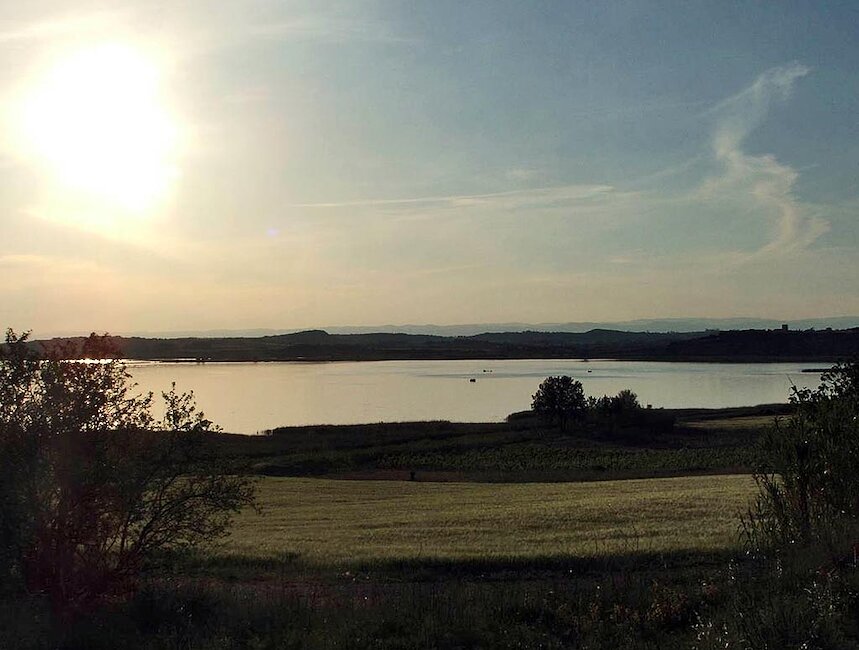 Etang de Vendres et roselière
