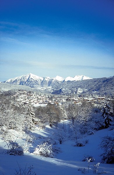 Vue du village - Les Carroz