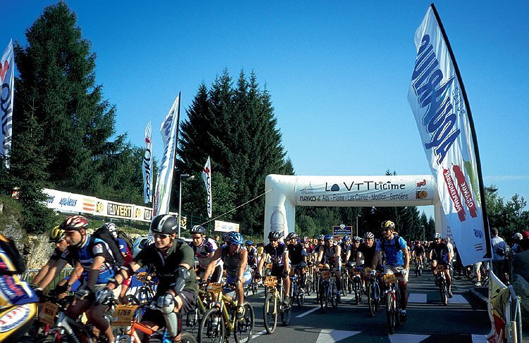 Compétition VTT - Les Carroz