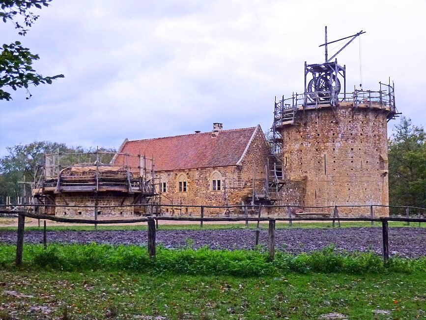 Chantier médiéval de Guédelon