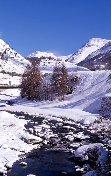 Ruisseau en hiver - Val Cenis Ruisseau en hiver - Val Cenis