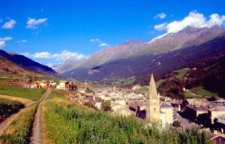 Vue générale Lanslebourg - Val Cenis Vue générale Lanslebourg - Val Cenis