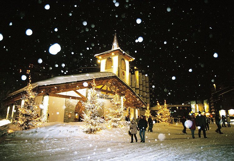 Concert à l'église en soirée - Val Thorens
