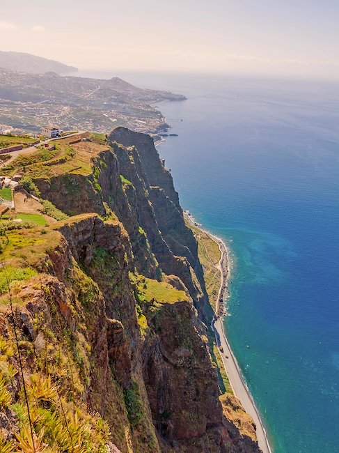 Cabo Girão, größte Steilküste Europas mit 580 m