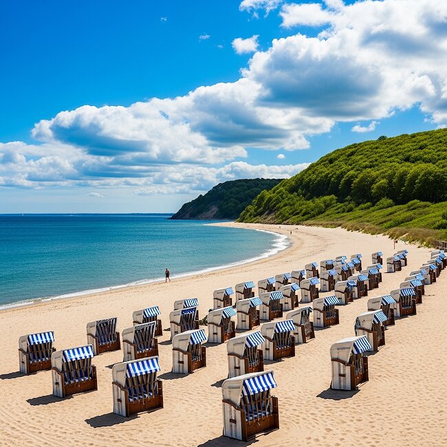 Strand von Koserow auf Usedom
