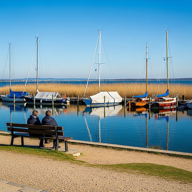 Hafen am Bodden in Zingst