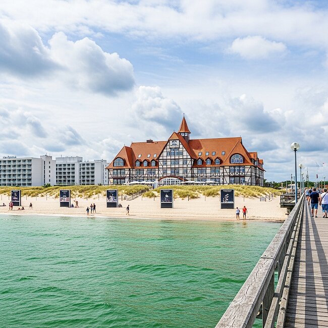 Strandpromenade in Zingst