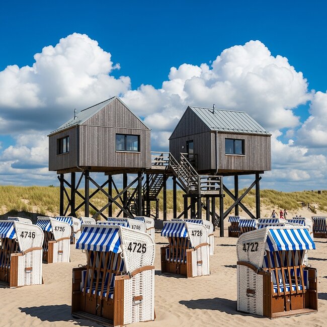 Ferienwohnugen und Ferienhäuser in Schleswig-Holstein für Ihren Urlaub in St. Peter Ording