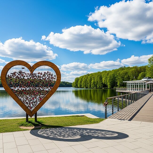 Urlaub in Schleswig-Holsstein an der Diekseepromenade in Malente