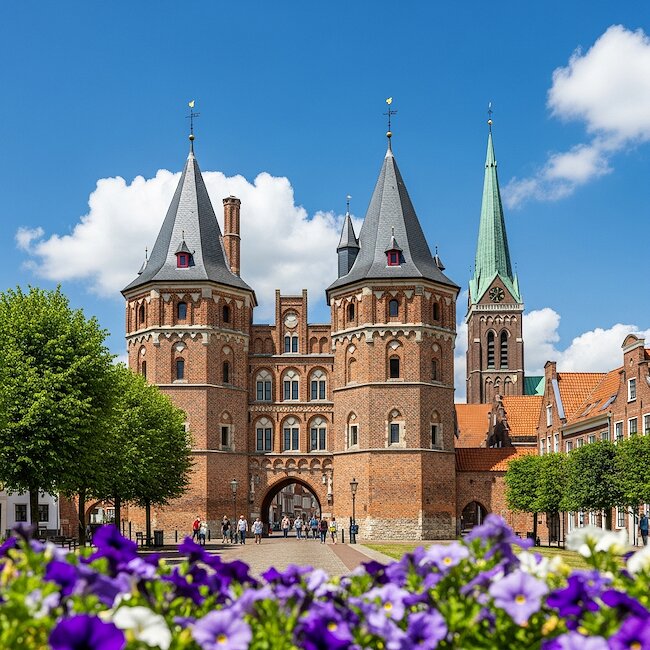 Freienwohnungen und Ferienhäuser in Schleswig-Holstein  für Ihren Urlaub in Historische Stadt Lübeck in Schleswig-Holstein