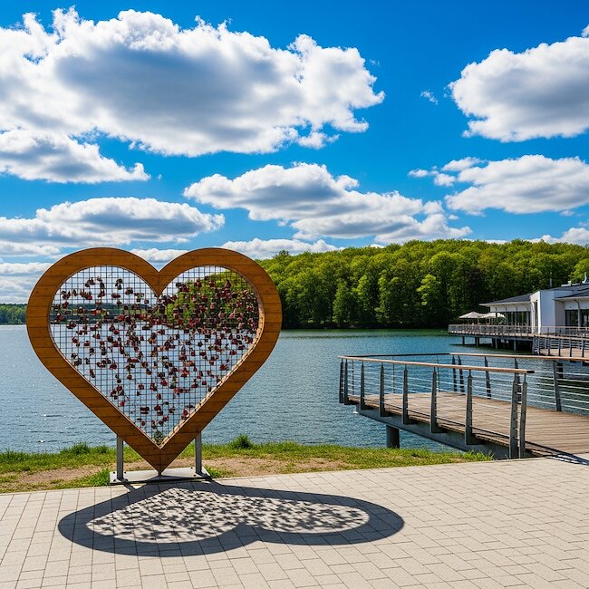 Urlaub in Schleswig-Holsstein an der Diekseepromenade in Malente