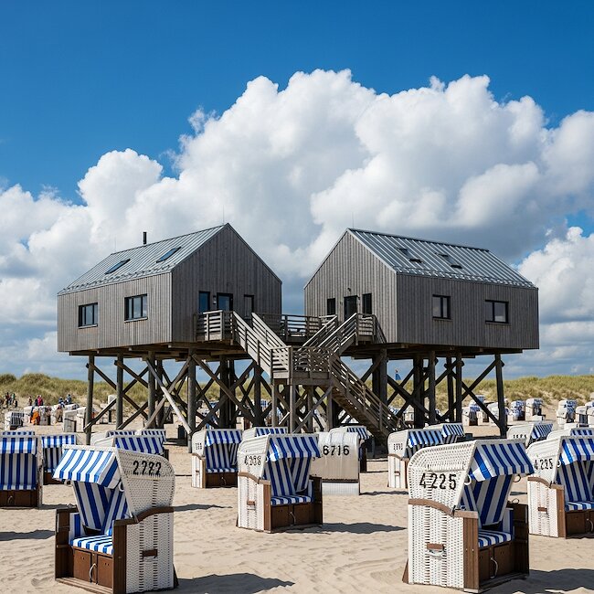 Ferienwohnugen und Ferienhäuser in Schleswig-Holstein für Ihren Urlaub in St. Peter Ording