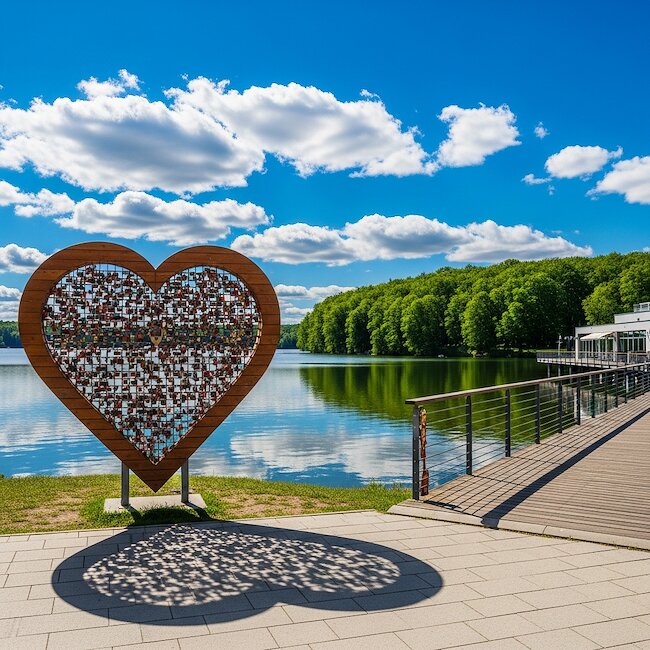Urlaub in Schleswig-Holsstein an der Diekseepromenade in Malente